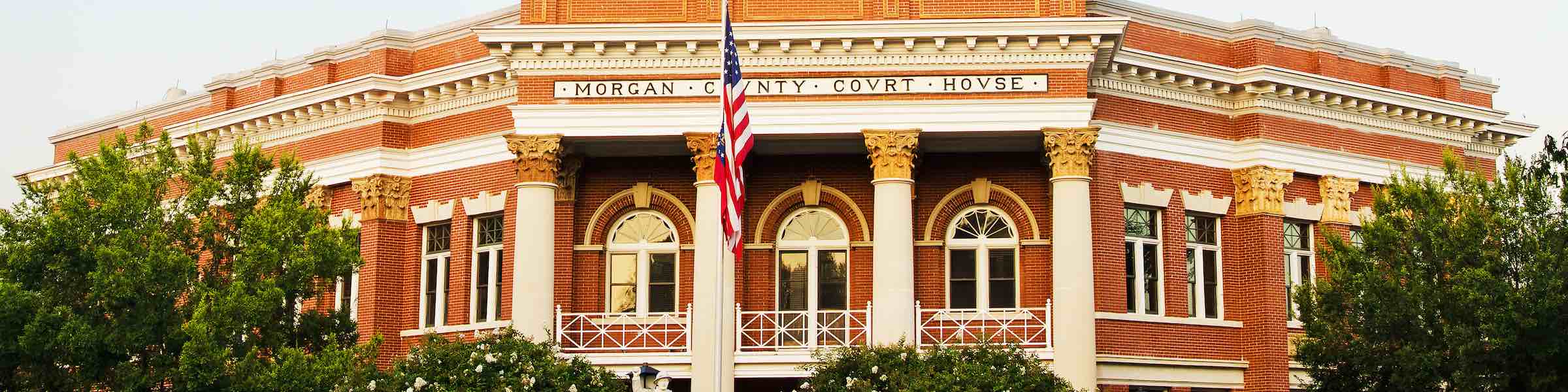 The Morgan County Courthouse, Madison, GA.